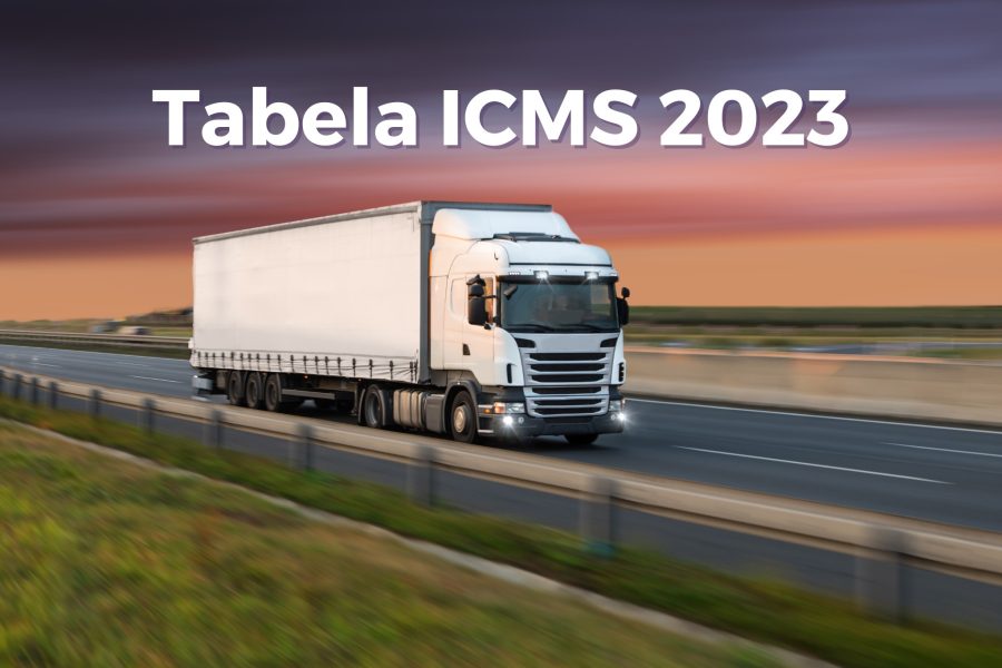 imagem de caminho representando a tabela ICMS 2023